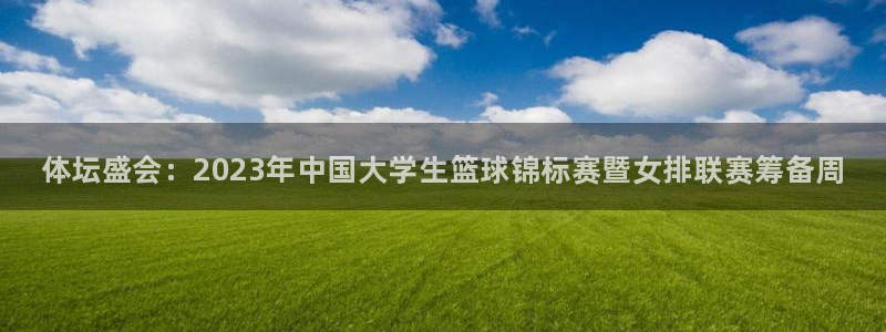 海南J9官网下载：体坛盛会：2023年中国大学生篮球