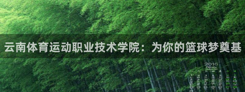J9官方正版app娱乐：云南体育运动职业技术学院：为
