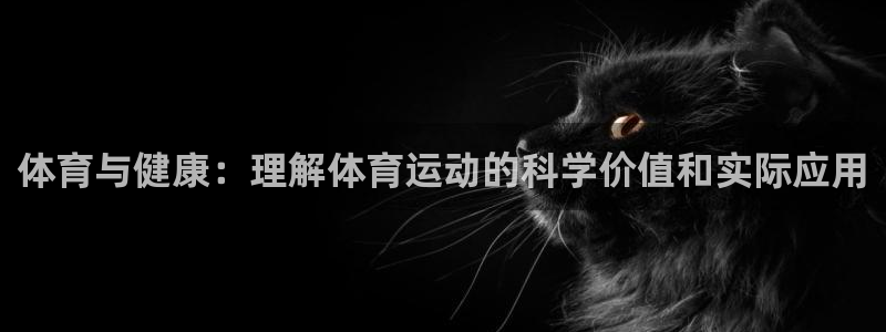 J9官方正版app集团logo：体育与健康：理解体育